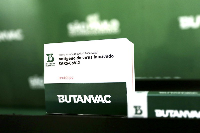 SP começa a produzir o primeiro lote de 18 milhões de doses da Butanvac