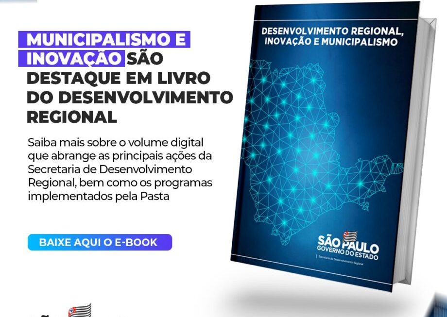 Municipalismo e inovação são destaque em livro do Desenvolvimento Regional