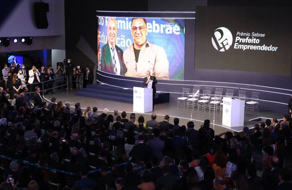 Prefeitos tocantinenses participam da XI edição do Prêmio Sebrae Prefeito Empreendedor, em Brasília-DF