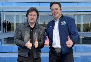 Milei oferece ajuda a Elon Musk no embate com o STF
