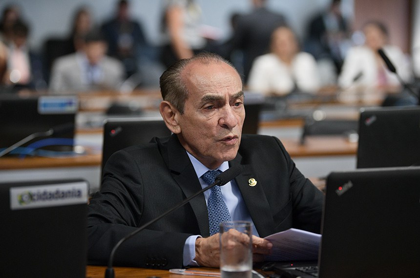 Relator, Marcelo Castro sugeriu emendas de redação ao texto da Câmara Pedro França. Fonte: Agência Senado