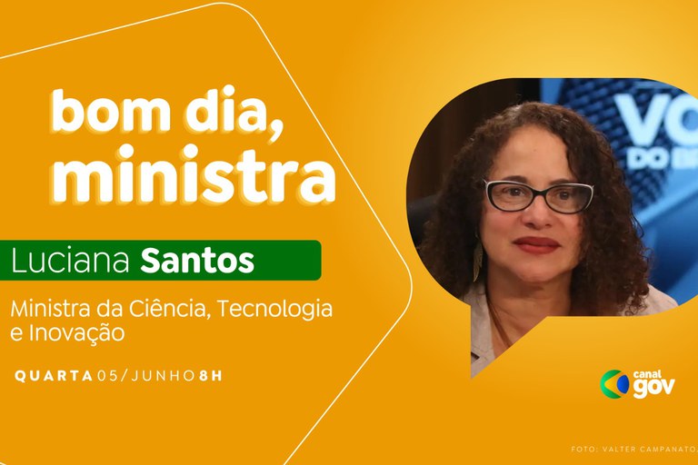 Luciana Santos trata investimentos do Novo PAC em infraestrutura científica e apoio ao RS no Bom Dia, Ministra