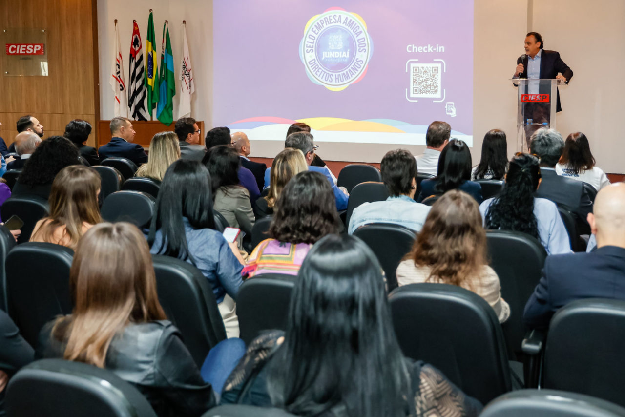 Dr. Gustavo ressaltou a pujança econômica e a qualidade de vida em Jundiaí. Fonte: Prefeitura de Jundiaí