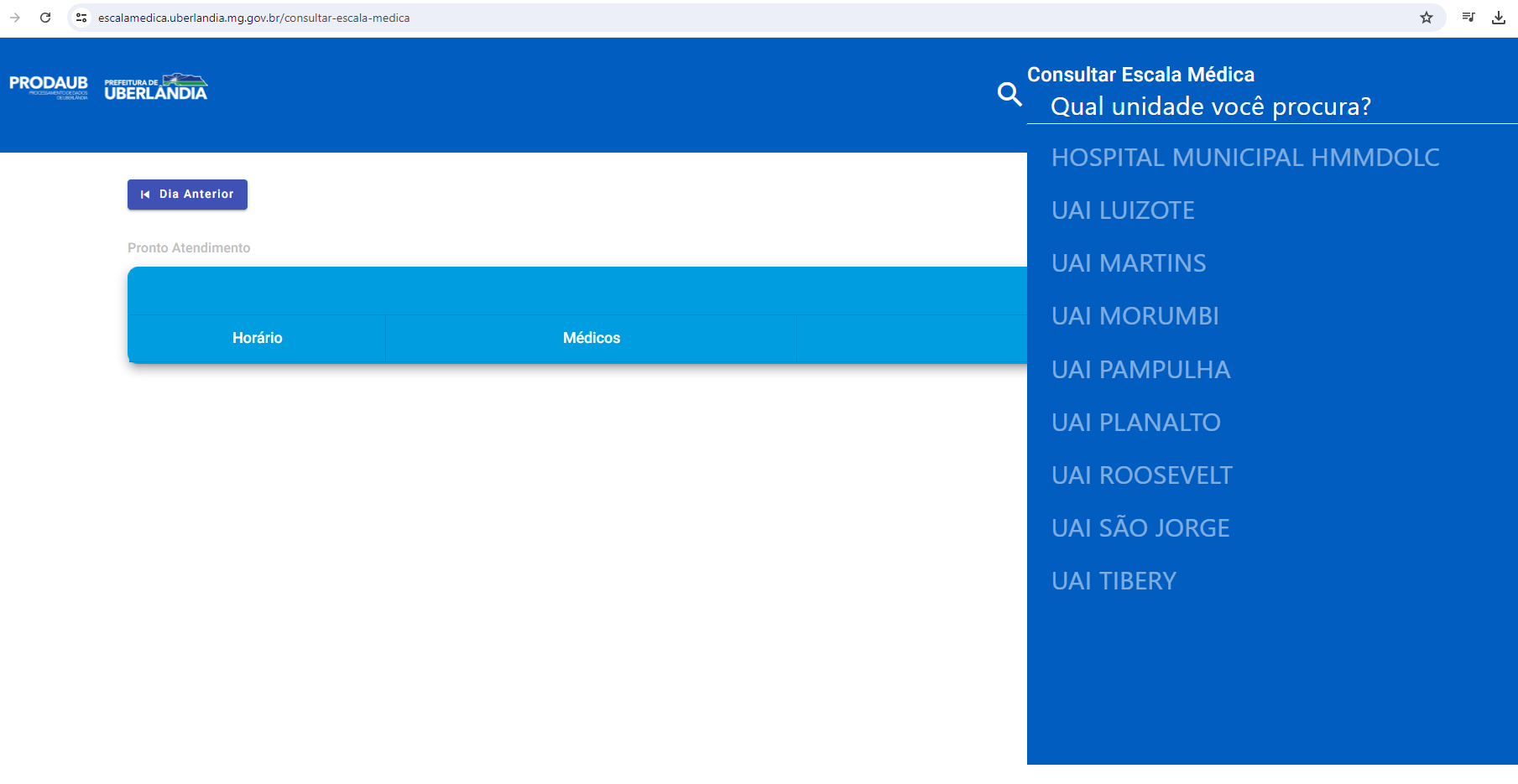 Reprodução/Portal da Prefeitura de Uberlândia Fonte: Imprensa Uberlândia