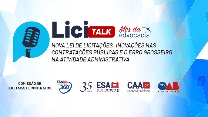 LiciTalk: FNDE procurador federal comunica sobre a nova Lei de Licitações em Podcast