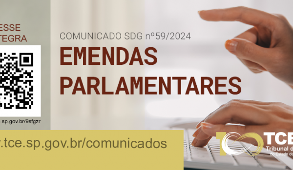 TCE dá prazo para Prefeituras informarem recursos oriundos de emendas parlamentares