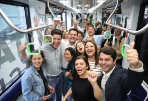 MOBILIDADE URBANA | Primeiro na América do Sul: Bonde Urbano Digital começa a operar entre Pinhais e Piraquara