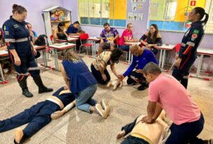 PORTO VELHO RO | Projeto Samuzinho orienta profissionais sobre primeiros socorros nas escolas