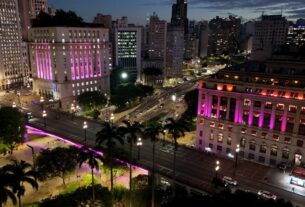 SÃO PAULO | Prefeitura ilumina pontos históricos da cidade em homenagem ao Dia Internacional da Mulher