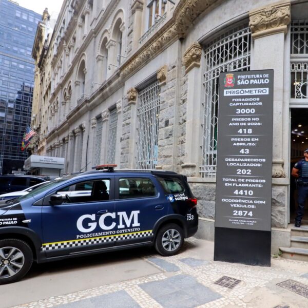 SEGURANÇA PÚBLICA | Sistema revolucionário de segurança, Smart Sampa já tirou das ruas 3 mil criminosos foragidos da Justiça