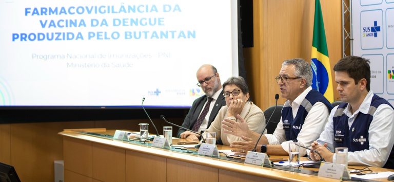 Ministério da Saúde descontinua temporariamente estratégia atual de vacinação do Butantan contra dengue