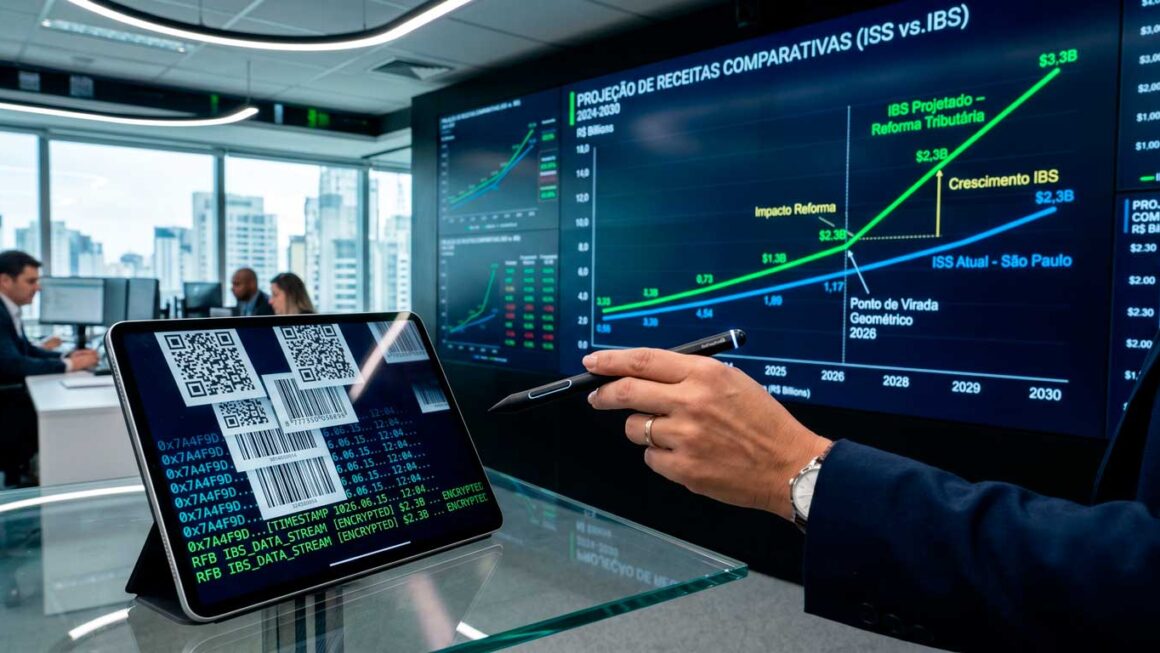 A engenharia do futuro fiscal: Prefeituras aceleram o cruzamento digital de dados e combatem a sonegação no setor de serviços para garantir uma média histórica robusta antes da unificação dos impostos.