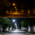 A transformação em uma noite: A modernização para LED através de PPPs não só corta gastos da prefeitura com energia, como muda radicalmente a sensação de segurança e zelo urbano da cidade.