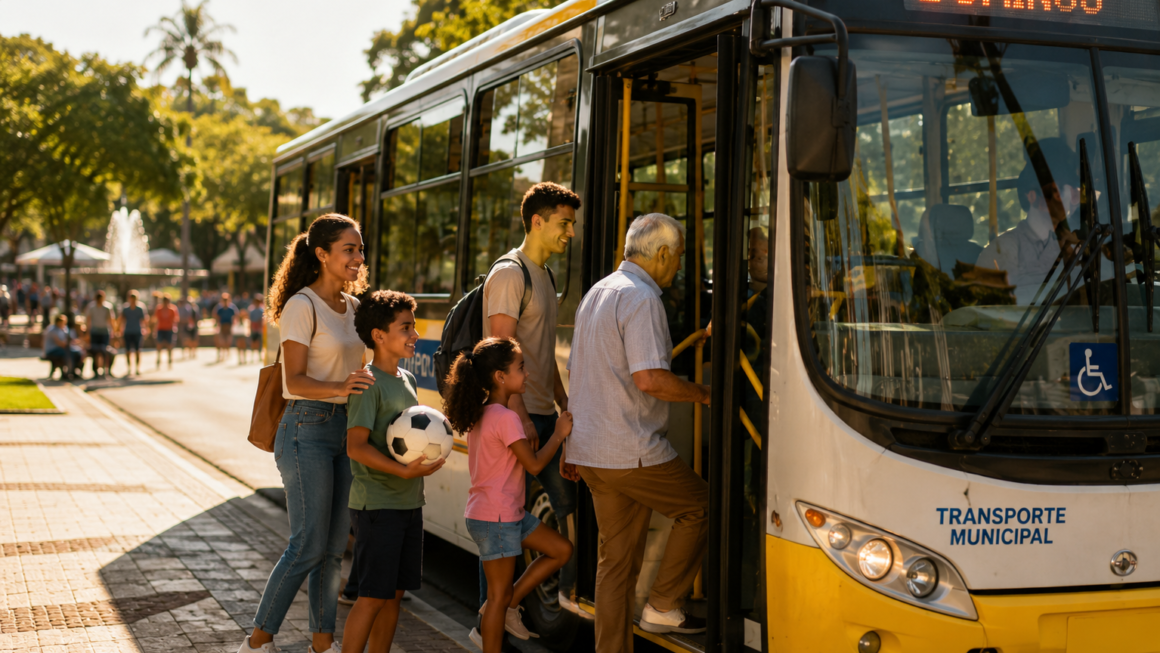 Cidades que circulam: A gratuidade no transporte público aos domingos devolve a liberdade de locomoção às famílias, aquece o comércio local e transforma a mobilidade urbana em uma entrega contínua de cuidado e valorização do morador