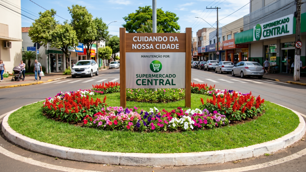 A cidade florida a custo zero: o edital a jato que transferiu a conta das praças para a iniciativa privada