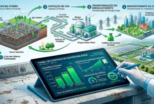 Lixo não é gasto, é receita: Como transformar o seu aterro em uma usina de crédito de carbono