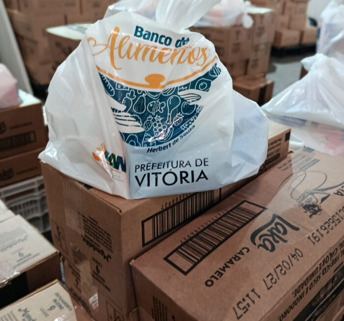VITÓRIA ES | Banco de Alimentos arrecada mais de 40 toneladas e distribui para 2,5 mil famílias