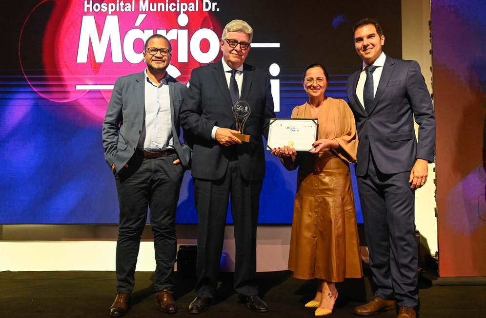 Hospital Mário Gatti conquista prêmio Top of Mind Campinas 2026