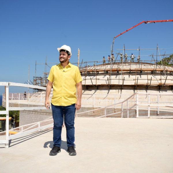 Prefeito Renato Junior vistoria avanço das obras do parque Encontro das Águas Rosa Almeida e destaca o potencial do espaço como novo eixo turístico na zona Leste