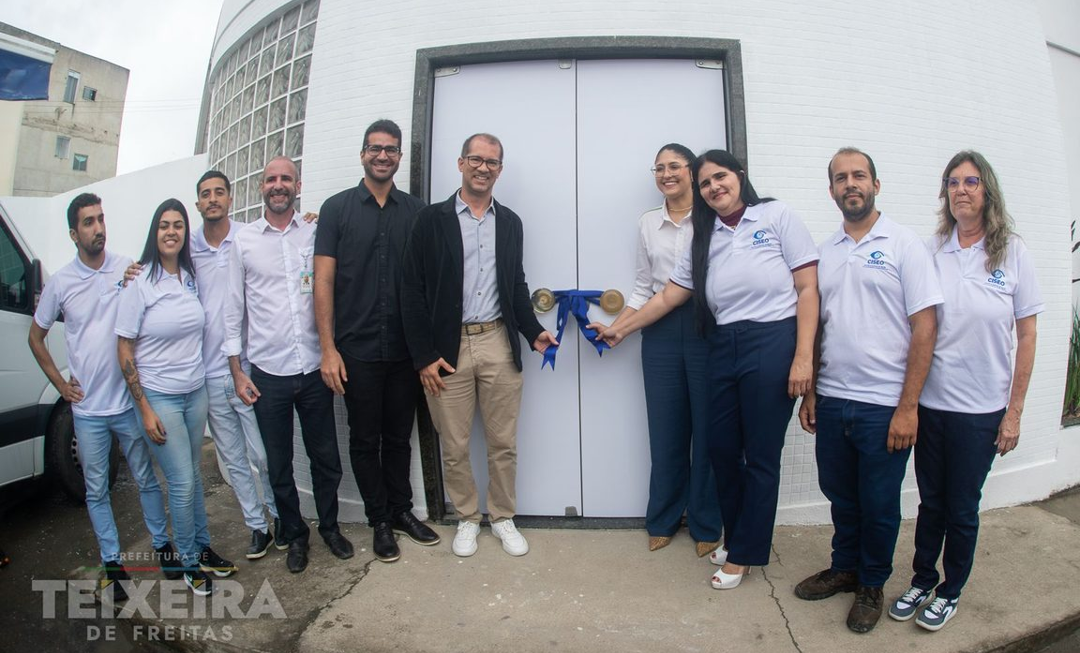 TEIXEIRA DE FREITAS BA | Prefeitura inaugura CISOEM com atendimento especializado em saúde ocular e expectativa de reduzir filas