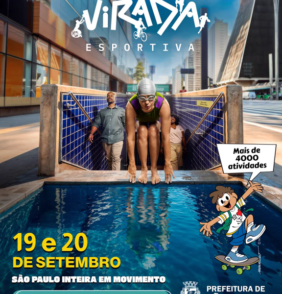 Prefeitura de São Paulo realiza Virada Esportiva neste fim de semana com mais de 4 mil atividades gratuitas
