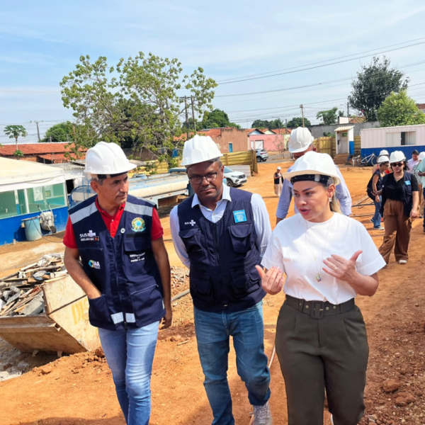 Prefeitura de Palmas vistoria construção de cinco novas estruturas para a rede municipal de saúde