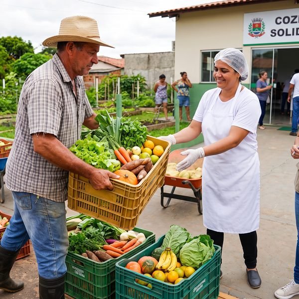 PAA Municipal e Cozinhas Solidárias: Combate à Fome na Cidade