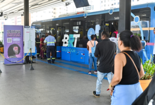Salvador amplia acesso ao Botão Lilás em estações do BRT para atendimento a mulheres vítimas de violência